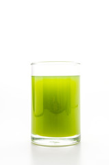 Kiwi juice glass