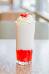 Strawberry smoothie