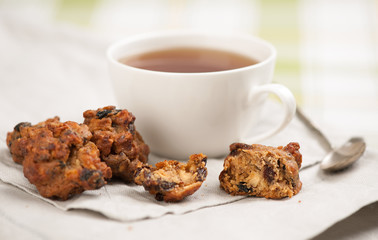 cookie and tea