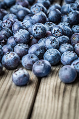 Blueberries background