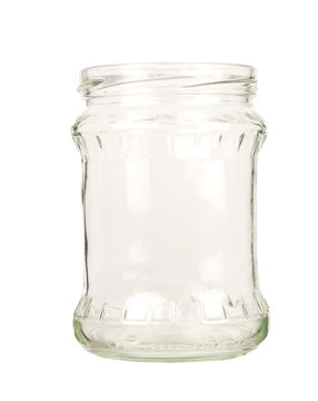 Empty Glass jar