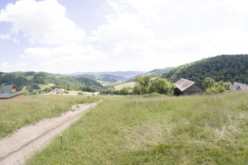 Dolina potoku Jamne, Gorce, Ochotnica, Polska © Piotr Szpakowski