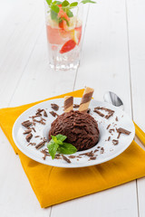 Chocolate ice cream