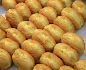 Close up of a donuts