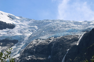 Kjenndalsbreen Gletscher. Norwegen