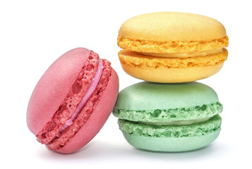 Colorful macaroons