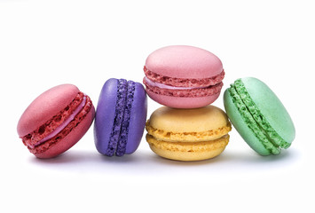 Colorful macaroons