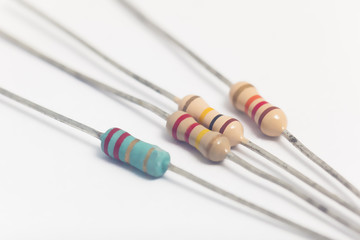 Group of electronic resistors