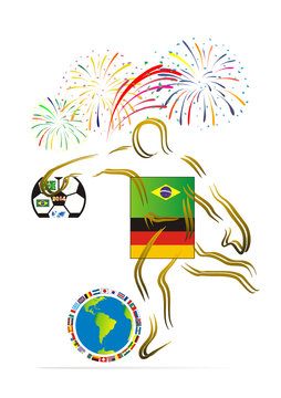 Fußballfest in Südamerika 2014 - Deutschland - Brasilien