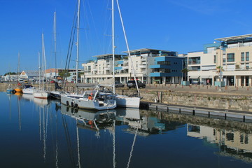 Port de plaisance de la Rochelle , France