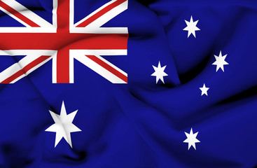  Australia waving flag