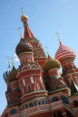Fototapeta na wymiar Russia,Moscow,St. Basil's Cathedral