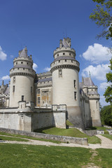 Fototapeta na wymiar Pierrefonds Castle, Picardy, France