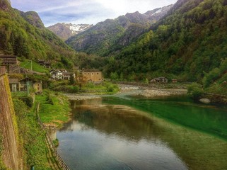 Fototapeta premium Lago di Rimasco