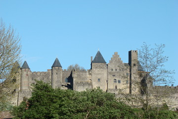 Fototapeta premium Centrum Carcassonne, Aude
