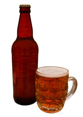 Traditional bottle of Craft Beer