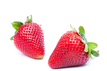 Strawberries isolated