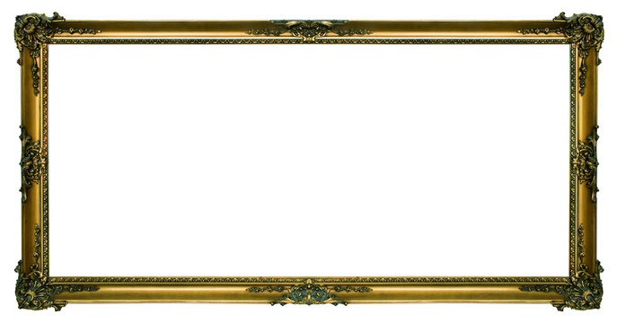 Large Gold Landscape Picture Frame