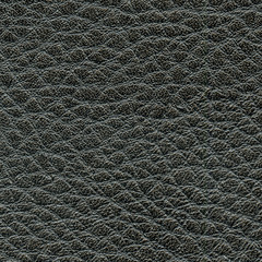 black leather closeup