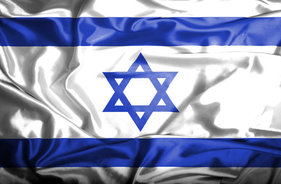 Israel Waving Flag