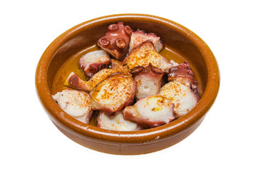 Octopus Spanish tapa.