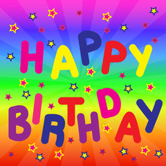 Happy Birthday background