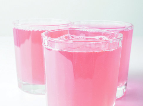 Pink grapefruit saft
