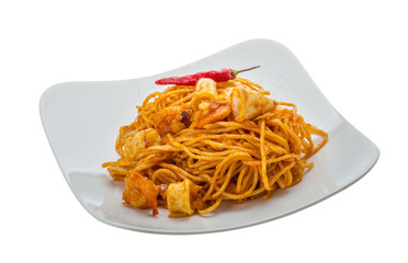 Seafood pasta