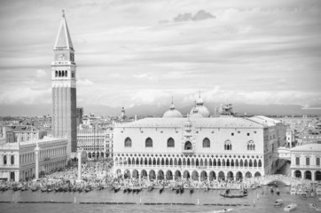Venice in black and white, Venice Italy