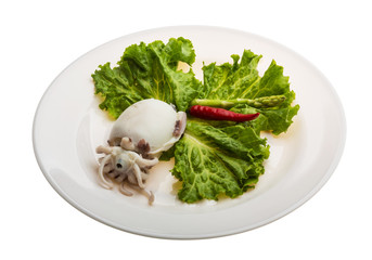 Boiled cuttlefish