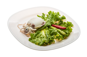 Boiled cuttlefish