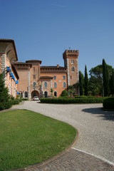 Fototapeta na wymiar Al Castello di Spessa
