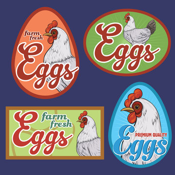 Eggs labels