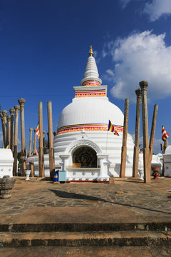Anuradhapura citée médiéval Sri lanka 2014