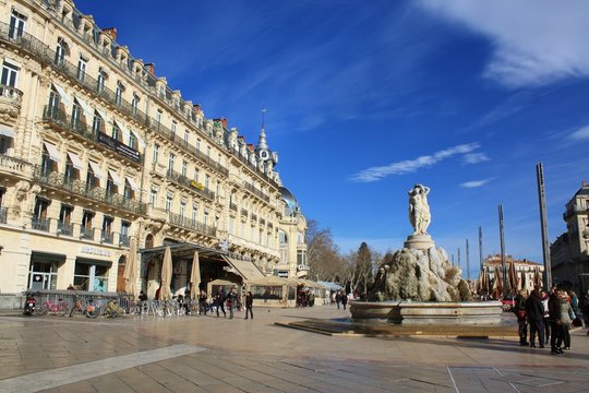 モンペリエの広場