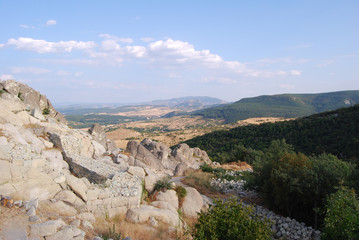 Fototapeta na wymiar L'antica città Tracia di Perperikon - Bulgaria