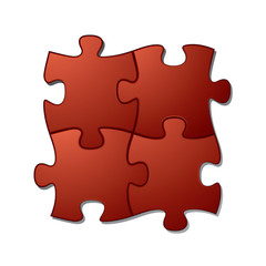 Fototapeta premium Puzzle