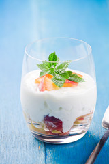 Fresh Fruit Yogurt