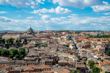 Naklejka premium Toledo cityscape. Toledo is capital of province of Toledo (70 km