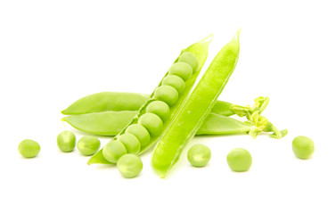 Pea pod isolated