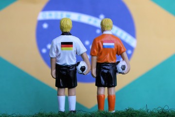 Fototapeta premium Deutschland vs Niederlande