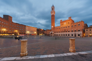 Piazza del Campo, Siena, Italy.