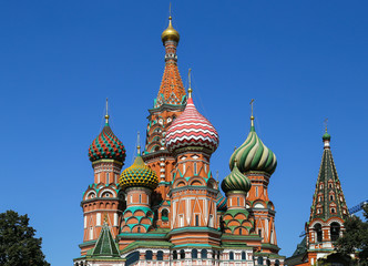 Fototapeta na wymiar Basilius-Kathedrale Moskau