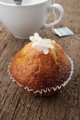 banana cup cake