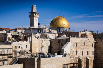 Dome of the rock in Jerusalem, Israel