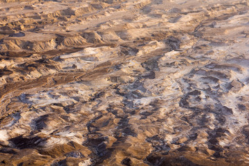 View from Masada fortress in Israel judean negev desert
