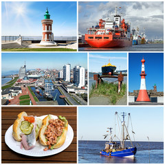 Bremerhavener Impressionen, Collage