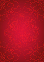 Oriental Chinese pattern background