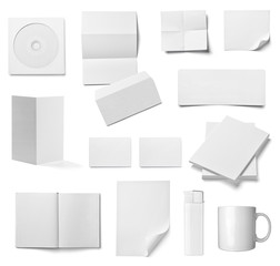 envelope book card leaflet template business