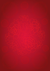 Oriental Chinese pattern background